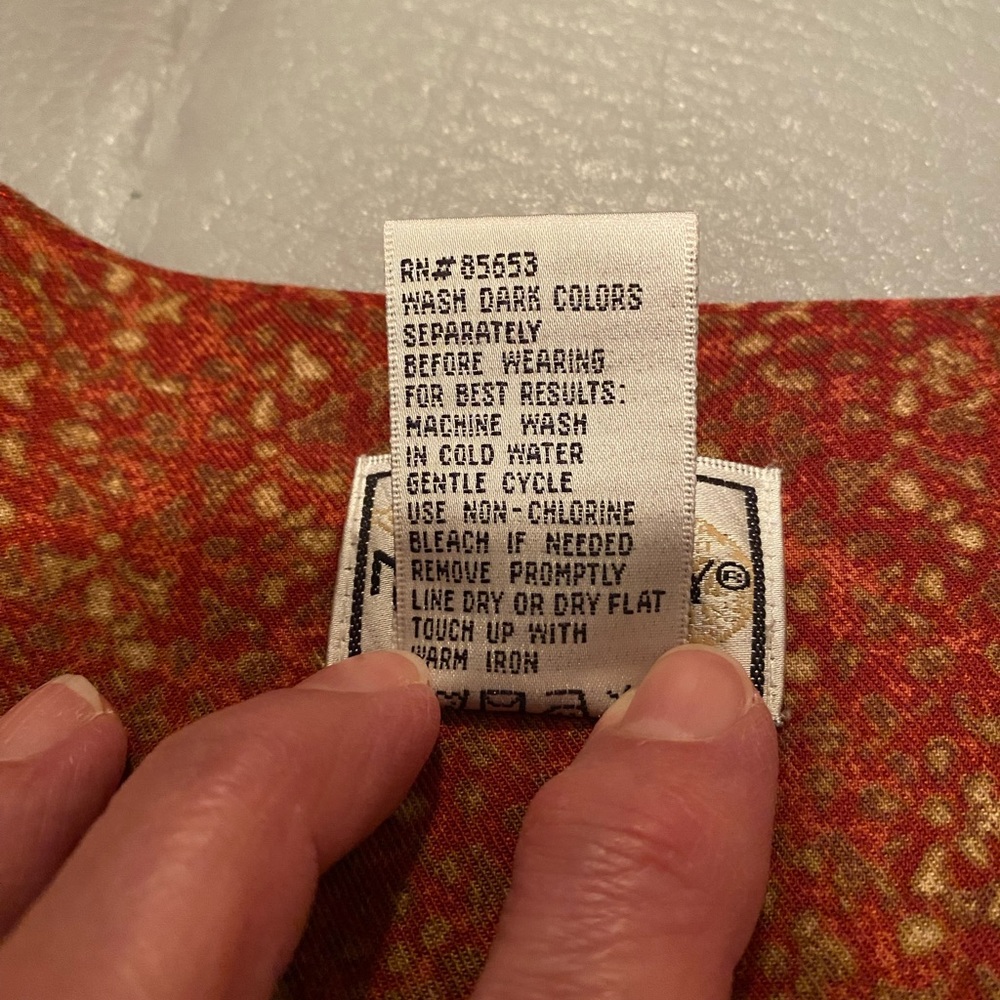 Napa Valley rayon shirt - Picture 6 of 12